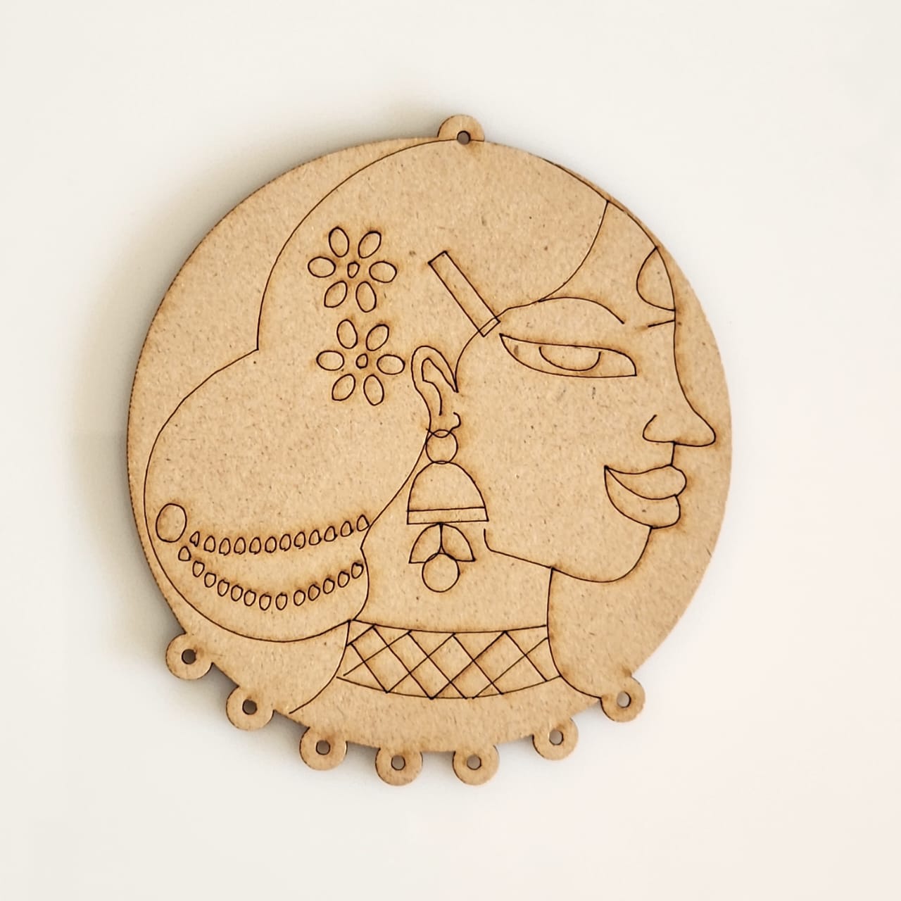 Tribal Woman Face – MDF Laser Cut Shape