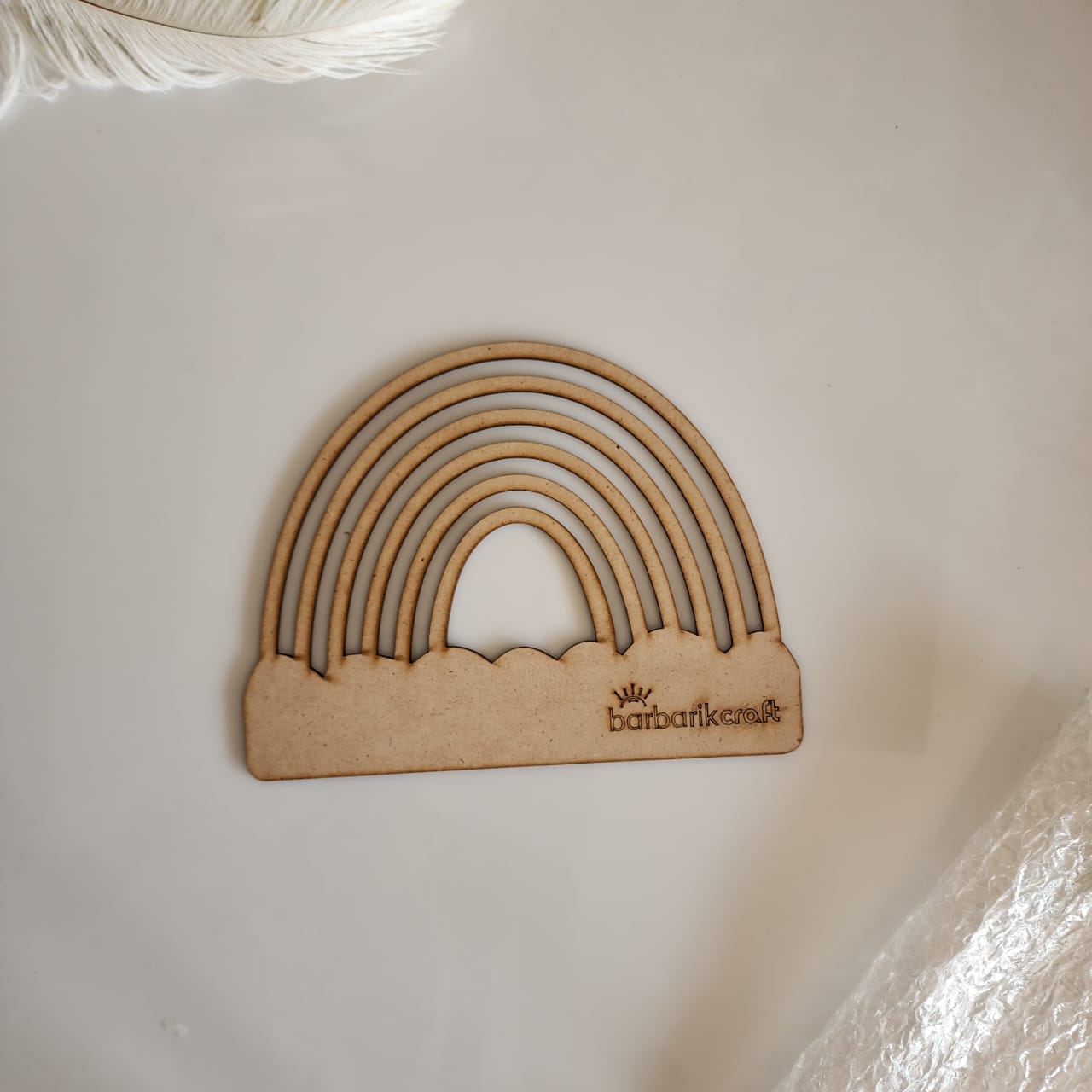 DIY Rainbow Thread Craft Kit for Kids