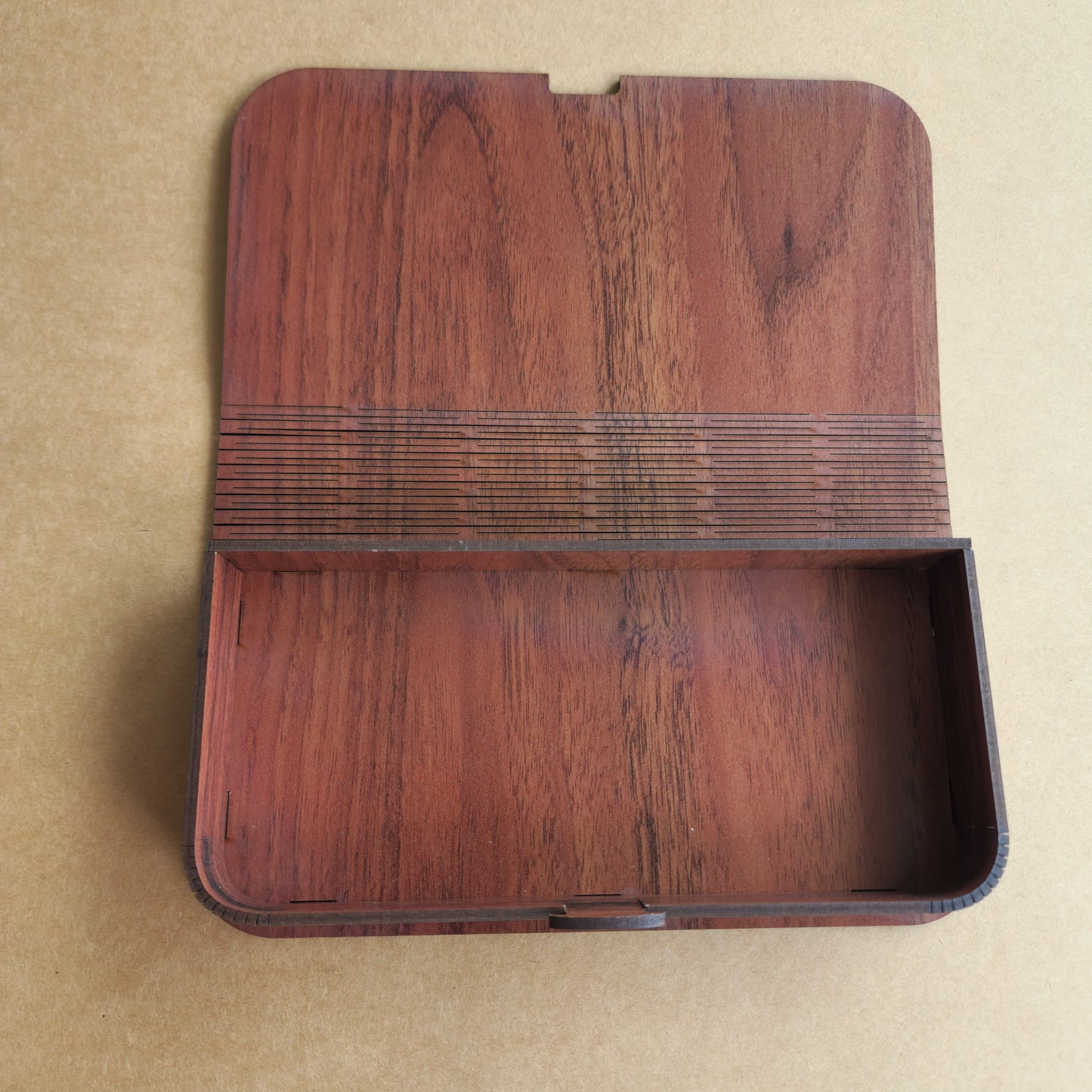 Flexible Bend Wooden Book-Style Box