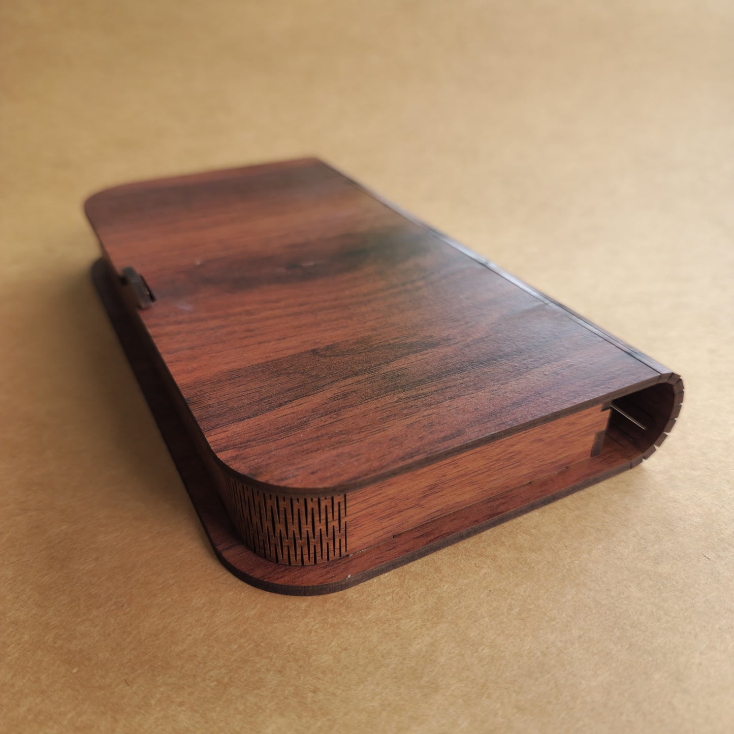 Flexible Bend Wooden Book-Style Box