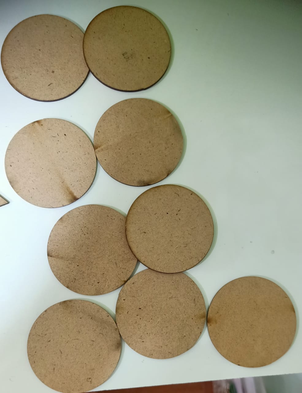 Round MDF Craft Discs-5cm set of 10pc