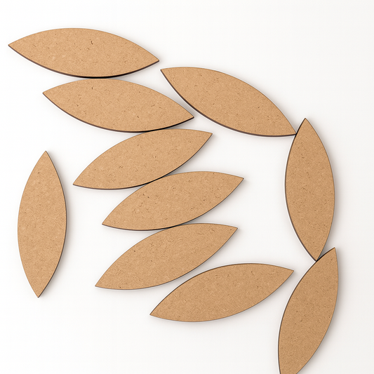 Eye Shape - 4.2cm Set of 10 pc