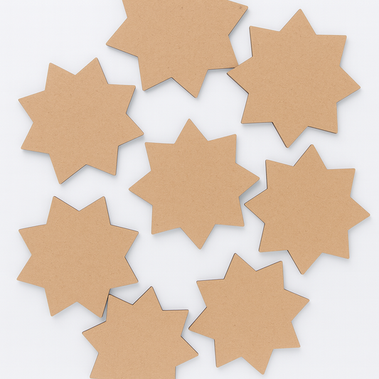 Star Shape Cutout - Set of 10pc 3.5cm