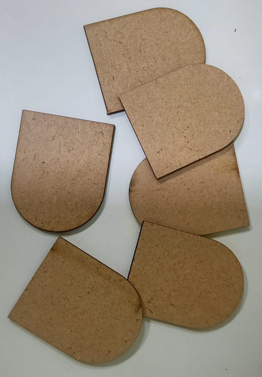 Round Tab-4cm Set of 10pc