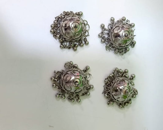 Traditional Indian Ghungroo Charm with Bells and Chains set of 4 pc