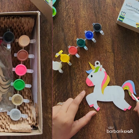 DIY Unicorn Painting Kit for Kids – MDF Craft